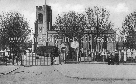 St Mary's Church, Walthamstow, London. c.1904